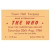 Image 1 : The Who 1966 Torquay Concert Ticket