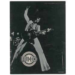 The Who 1971 US Tour Program