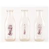 Image 1 : Yasgur Farms Group of (3) Milk Bottle