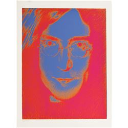 John Lennon Lithograph by Stanley Mouse