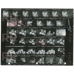 Fleetwood Mac Original Sam Emerson Contact Print