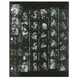 Fleetwood Mac Original Sam Emerson Contact Print