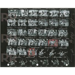 Fleetwood Mac Original Sam Emerson Contact Print