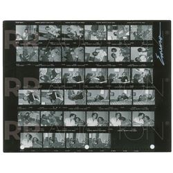 Fleetwood Mac Original Sam Emerson Contact Print