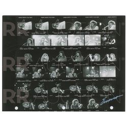 Fleetwood Mac Original Sam Emerson Contact Print