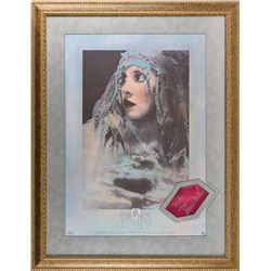 Fleetwood Mac: Stevie Nicks Signature and Poster Display