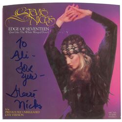 Fleetwood Mac: Stevie Nicks Signed 45 RPM Record Sleeve