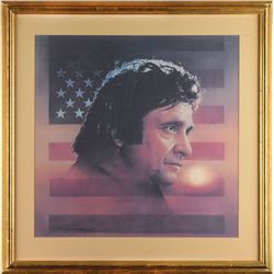 Johnny Cash's Personally-Owned Print