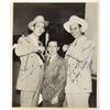 Image 1 : Hank Williams, Cowboy Copas, and Jimmy Dickens Signed Photograph