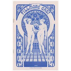 Miles Davis and Laura Nyro Fillmore East Program