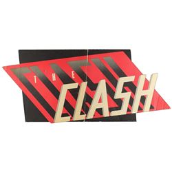 The Clash 1980 Cardboard Poster