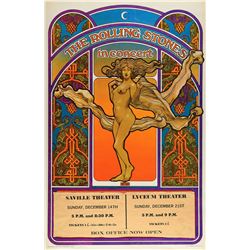 Rolling Stones 1969 London Poster