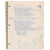 Image 3 : Prince's Handwritten Lyrics and Sketch Notebook