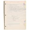 Image 6 : Prince's Handwritten Lyrics and Sketch Notebook
