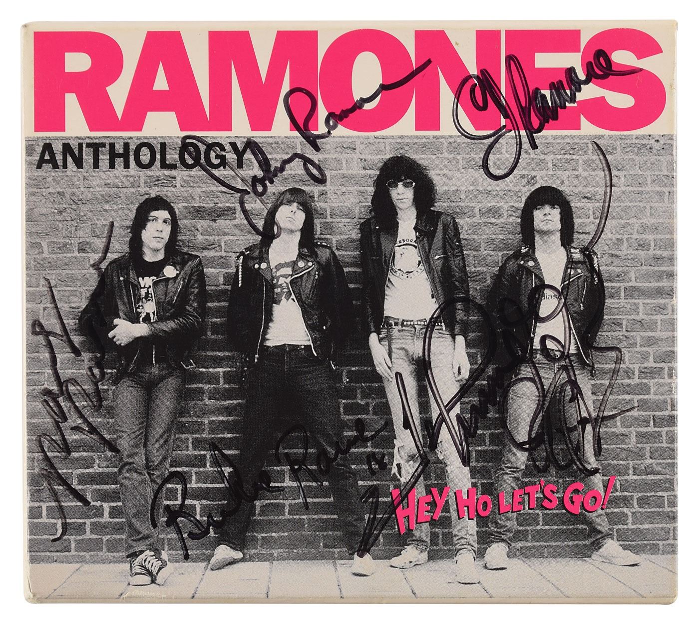 Ramones Signed CD