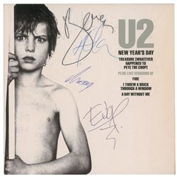 U2 Signed 45 RPM Record