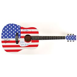 America Signed Guitar