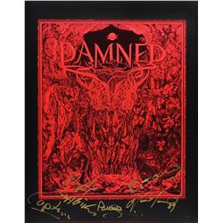 The Damned Signed Poster