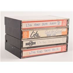 Lita Ford Collection of (4) Demo Tapes