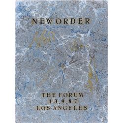 New Order Signed Lithograph