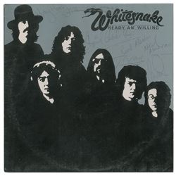 Whitesnake Signed Album