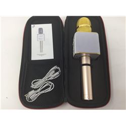 Wireless Karaoke Microphone USB & Bluetooth with Travel Case