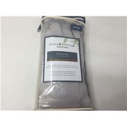 Eucalyptus Two King SIze Pillowcases- 500 thread Count