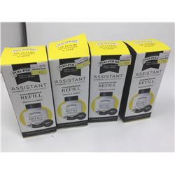 Poo Pouri Assistant Concentrated Refill- Lemon, Bergamot & Lemongrass (4 x 59 ml)