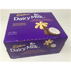 Case of Cadbury Dairy Milk Coconut Cashew Bars (24 x 100g)