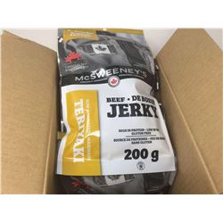 Case of McSweeney's Beef Jerky-Teriyaki (10 x 200g)
