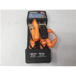 Lot of Stinson 12' Ultimate Ratchet Tie-Down (2 Pc)
