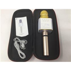 Wireless Karaoke Microphone USB & Bluetooth with Travel Case
