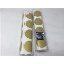 Wall Pops Removable Vinyl Confetti Dots- Metallic Gold (2 x 64 dots)
