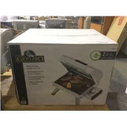 Grill Pro Electric Portable Stainless Steel Grill