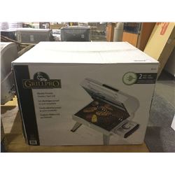 Grill Pro Electric Portable Stainless Steel Grill