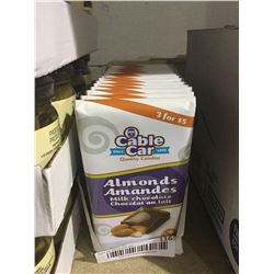 Cable Car Almond Milk Chocolate Bars (12 x 100g)