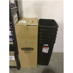Rubbermaid Wastebasket Lot of 6