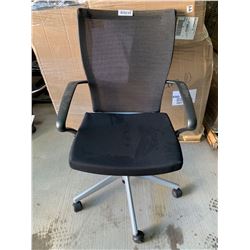 Black Mesh back adjustable office chair