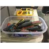 Image 2 : Bin of Screwdrivers and Assorted Tools