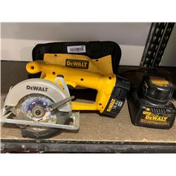 Dewalt Cordless Saw, carger and case