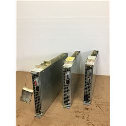 (3) Siemens 1P 6SN1123-1AA00-0CA1 w/ 1P 6SN1123-1AB00-0AA1 Simodrive