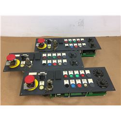 (3) Siemens 6FC5203-0AD27-0AA0-Z Control Panel