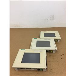 (3) Siemens 1P 6AV6 545-0BC15-2AX0 Touch Panel TP 170B Color