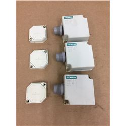 (3) Siemens 6GT2001-0BA00 Read Write Device w/ 6GT2000-ODG10 Moby-1 Mobile Data Switch
