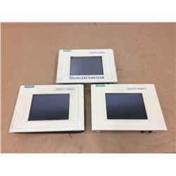 (3) Siemens 1P 6AV6 545-0BC15-2AX0 Touch Panel TP 170B Color