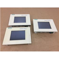 (3) Siemens 1P 6AV6 545-0BC15-2AX0 Touch Panel TP 170B Color