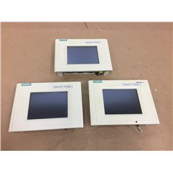(3) Siemens 1P 6AV6 545-0BC15-2AX0 Touch Panel TP 170B Color