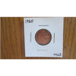 1950 Canada 1 Cent