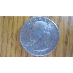 1965 USA 25 Cent