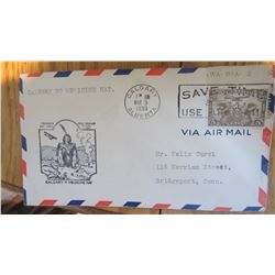 1930 First Flight Cover Letter